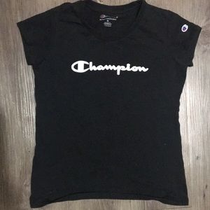 Black champion women’s shirt